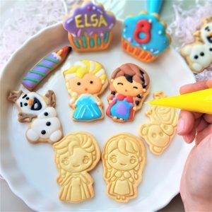 Frozen DIY Royal Icing Cookies