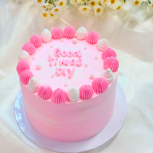 Korean Style Design Cake 6 inches