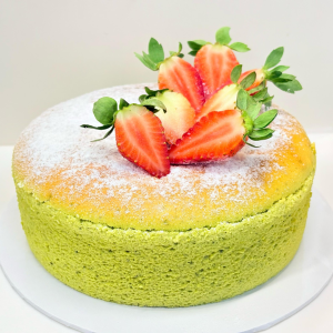 Japanese Soft Cheese Cake - Matcha 7 inch