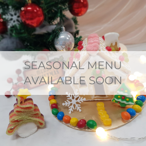 Christmas Candy House (seasonal menu, available soon)