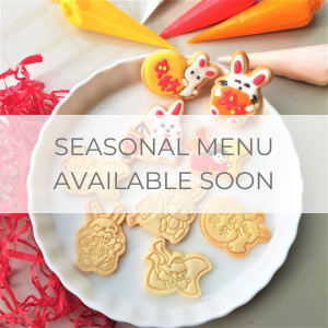 Mid-Autumn Festival Theme DIY Royal Icing Cookies (seasonal menu, available soon)