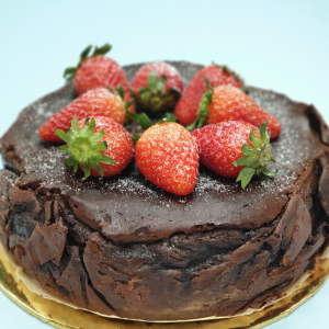 Chocolate Burnt Cheese Cake 7 inch