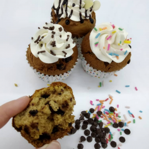Chocolate Chip Banana Muffin 12 pcs