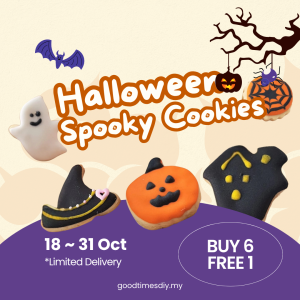 Halloween DIY Royal Icing Cookie