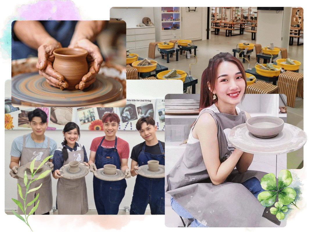 Enjoy Pottery Class in GoodTimesDIY - GoodTimesDIY Pottery Studio