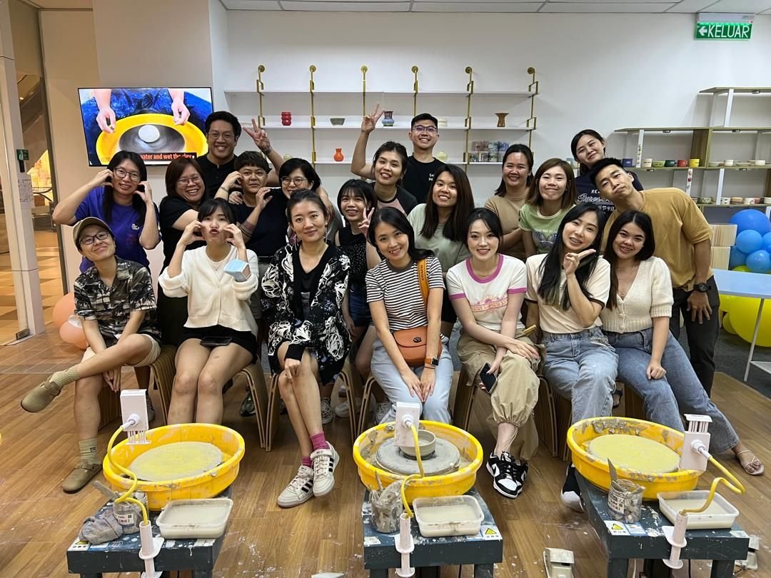 Staff & Client Appreciation Day team building at Good Times DIY